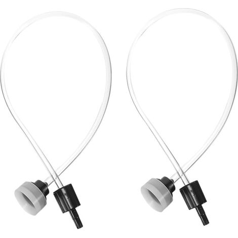 Ensemble de 2 tuyaux de raccordement pour machine sous vide — matériau ABS — compatible avec les sacs de conservation sous vide (1/5)