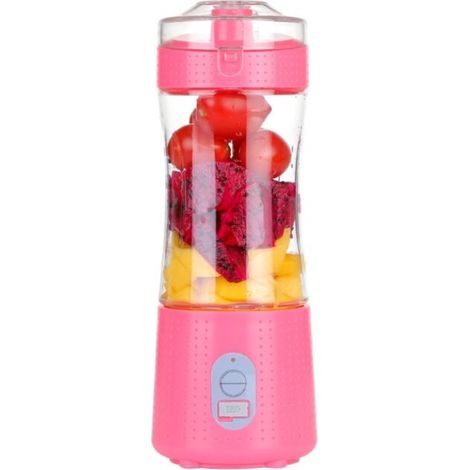 Mini centrifugeuse électrique portable USB rechargeable, multifonction, rose – DELKEVIC