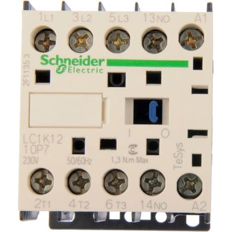 Contattore TeSys LC1K - 3 poli - AC3 440V 12 A - 230 V AC - LC1K1210P7