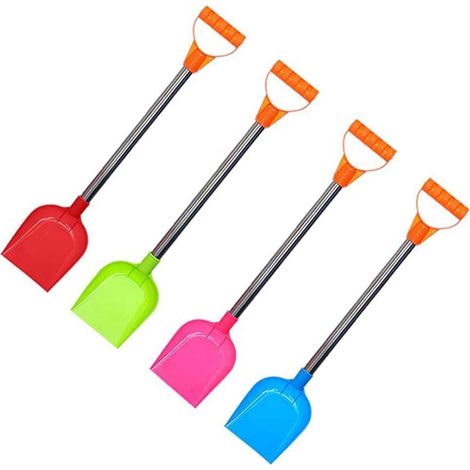 QAZQA Pelle à Neige, 18,5 Poucespelle à Neige De Voiture TéLescopique Pliable Compacte, Outil Professionnel pour Le DéNeigement, Le Jardin Et LAgriculture (4Pcs) (1/5)