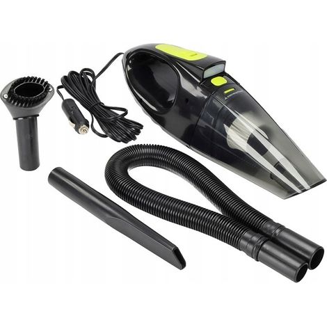 Aspiradora para coche de 12 V y 150 W / 7500 Pa con linterna LED.