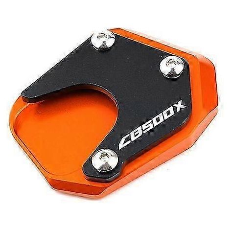 (Orange) Accessoires moto pour Honda CB500X CB 500 X CB 500X 2013-2022 2021 2020 : béquille latérale, coussinet et bouchons de valve. (1/5)