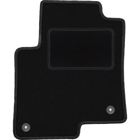 Alfombrilla de conductor negra para: Smart ForFour I hatchback (2004-2007) (1/5)