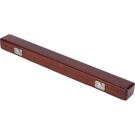 Baguette de jeu pour boîte à musique, tige en bois avec étui de protection, accessoire d'instrument, angle carré, rangement sécurisé (1/5)