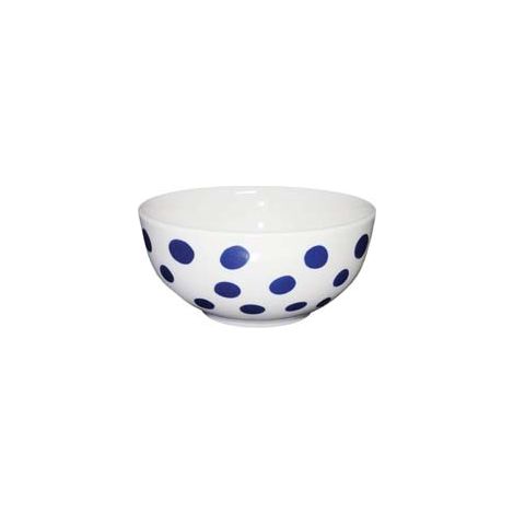 SCODELLA POIS BLU IN PORCELLANA- - cm.15 - 6 pezzi XTRA