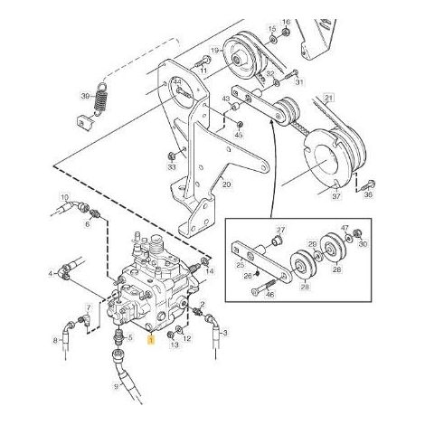 ALLGEMEINE ÖLPUMPE KPS-23 ALPH ORIGINAL STIGA - 1137-1128-01
