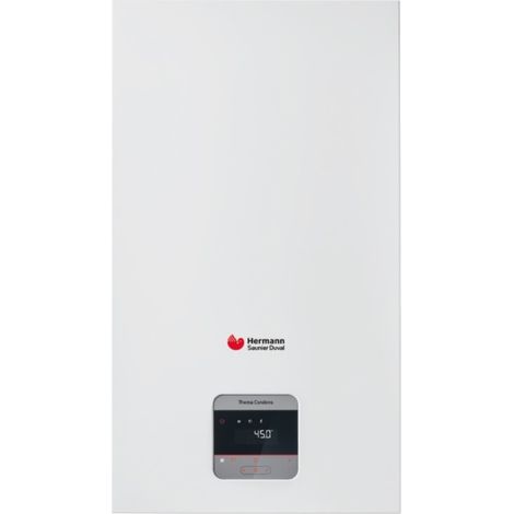 Caldaia a Condensazione Hermann Saunier Duval THEMA CONDENS 30 SB Solo Riscaldamento Metano/Gpl Low NOx Completa di Kit Fumi
