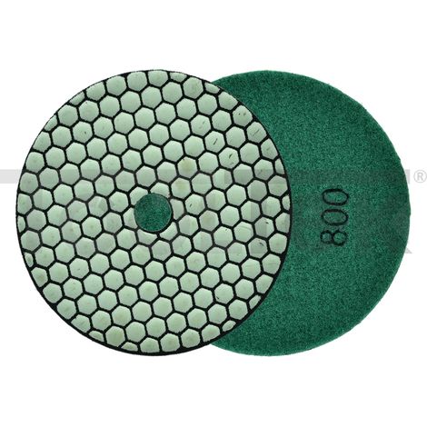 DISCO ABRASIVO LEVIGATURA LUCIDATURA A SECCO GRES 125mm GR800 G78941