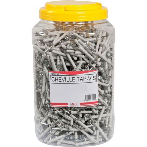 Cubo de 1500 Anclajes ING Tap Screw - Brida plana - Ø6mm x 35 mm - A270290