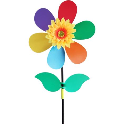 mit Blumen Sonnenblumen Glocke für den Außenbereich