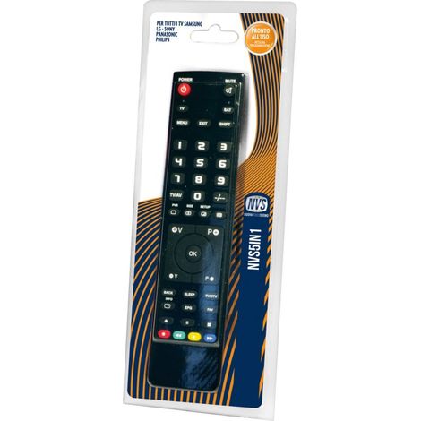 nuovaVideosuono NVS5IN1 mando a distancia IR inalámbrico TV Botones (1/2)