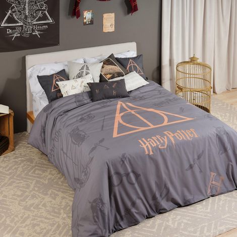 Housse de Couette avec Boutons Housse de Couette 100% Coton Housse de Couette Lit de 90 cm 155 x 220 cm (1/5)