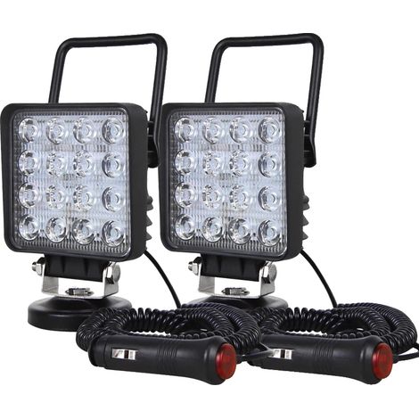 Lampe de travail, faisceau combiné, sortie de haute luminosité, 2 x 48W Projecteur (1/2)
