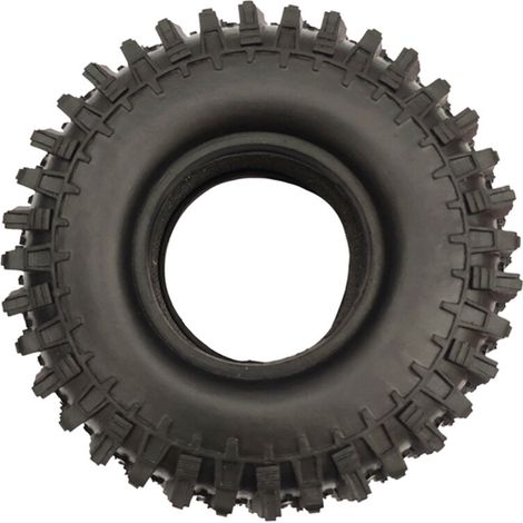 Juego de 8 neumáticos de goma de 1,9 pulgadas (108 x 40 mm) para TRX4 Axial SCX10 90046 AXI03007 (1/2)