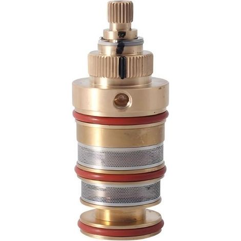 Thermostatische Duschkartusche aus Messing, Ersatz-Thermostatkartusche aus Messing für Duschmischer, Reparaturset (1/3)