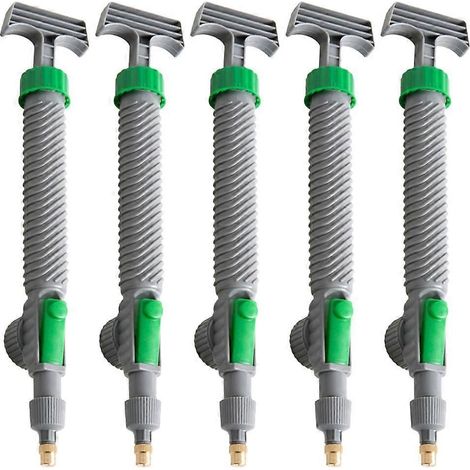 Adjustable Spray Bottle Nozzles for Garden Hose Durable Replacement Heads for Watering and Cleaning with Ergonomic Design (1/3)
