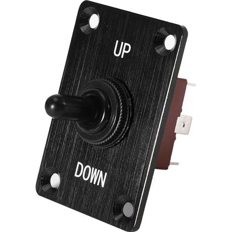 Switch to toggle of panel of control of guindeau aluminum 12V for boat of Yacht (1/5)