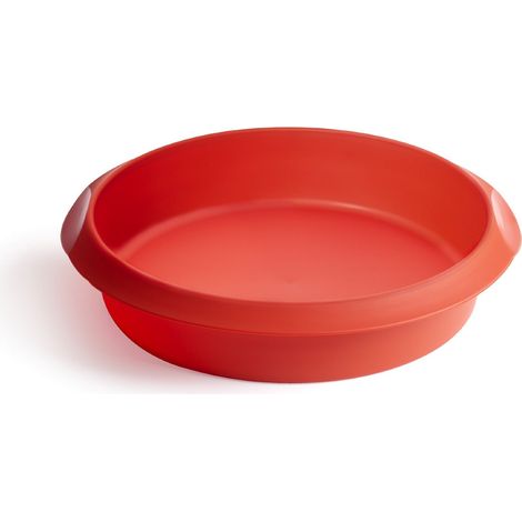 Lékué Classic - Stampo rotondo, 24 cm, colore rosso (1/4)