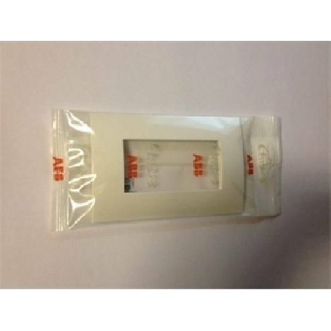Abb placca 4 posti colore bianco 2csk0401ch