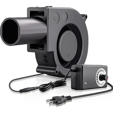 Radial Fan 12V 220V Cooling Fan with Controller for Appliances Fan for Ventilation Fan Change BBQ Fireplace Fan (1/5)