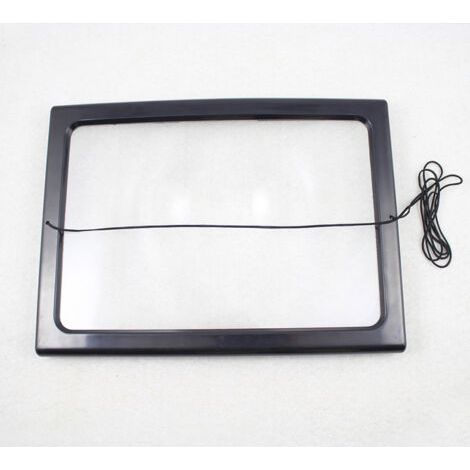 A4 Full Page Reading Magnifier with 4 LED Lamp 3X Magnifying Lens (1/5)