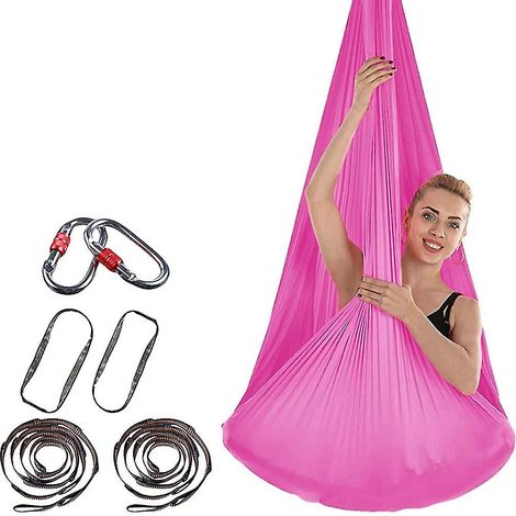 Tissu de yoga antigravité, hamac de yoga aérien, balançoire de yoga pour le yoga antigravité et les exercices d'inversion