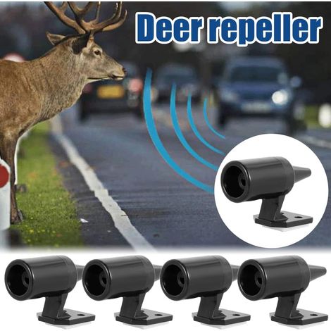 6-Pack sifflet ultrason anti gibier, sifflet anti gibier pour voiture, repulsif sanglier, Effective Ultrasound for Roadside Animals (1/5)