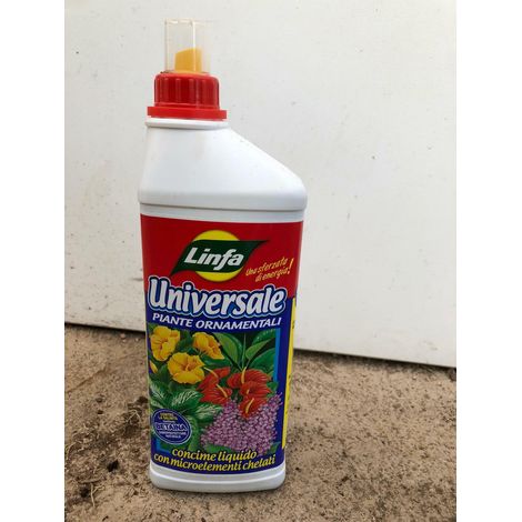 CONCIME LIQUIDO UNIVERSALE 1 LITRO "LINFA" con microelementi chelati
