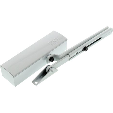 Burg-Wächter Chiudiporta Piccolo, Larghezza 110 cm, Peso Fino a 130 kg, TS 1500 W SB, Colore: Bianco (1/5)