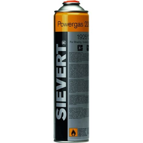 SIEVERT Schraubkartusche Powergas 2204 336 g 600 ml - 220483 (1/4)