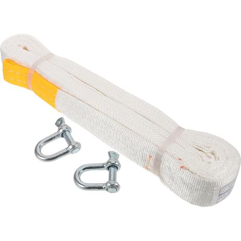 Duty Tow Strap Pull Rope for Cars Trucks SUVs Emergency