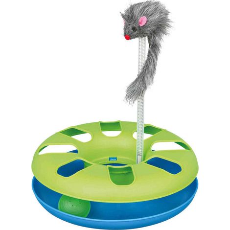 Giocattolo per gatti Trixie Poliestere Plastica Ø 24 × 29 CM