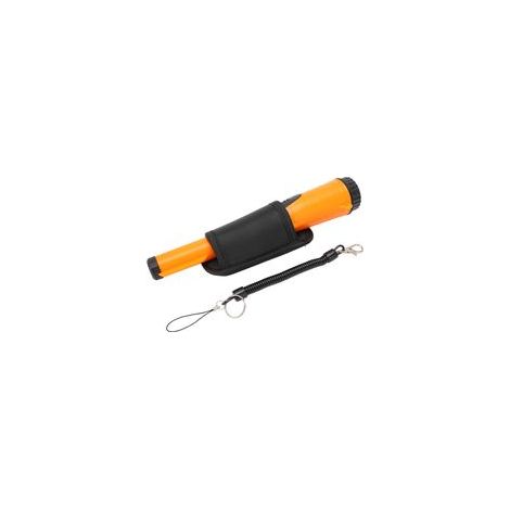 Détecteur de métaux portatif, balayage à 360 degrés, localisateur étanche haute sensibilité Orange