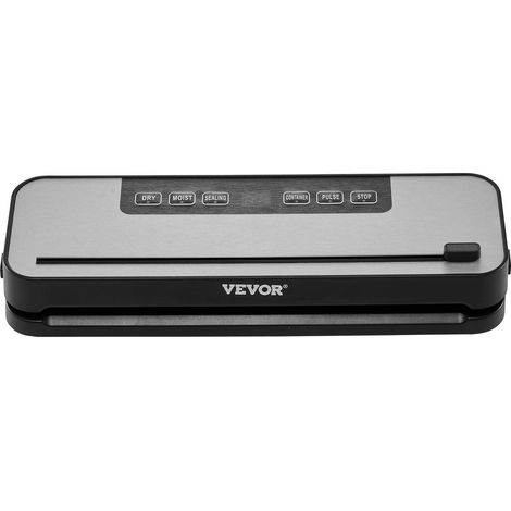 Machine de mise sous vide puissante 100W,60Kpa,5-en-1 avec système automatique,coupe intégrée et 10 sacs inclus,design compact (1/5)