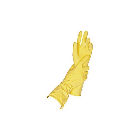Guantes universales  látex  amarillo  UE 144 pares  talla 11