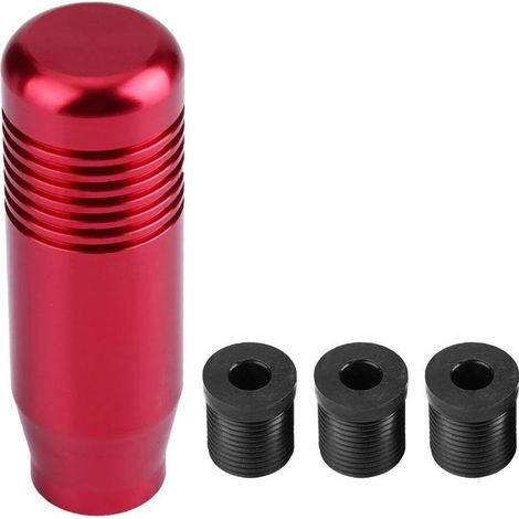 Pommeau de levier de vitesse, Jormftte, alliage d'aluminium, rouge (1/5)