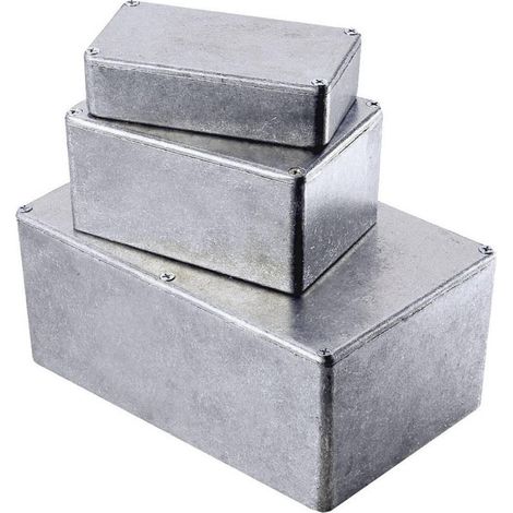 Hammond Electronics Caja universal de aluminio metalizado natural
