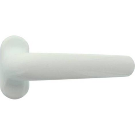 MANIGLIA P/PORTA IN ALLUMINIO BIANCO RAL9010