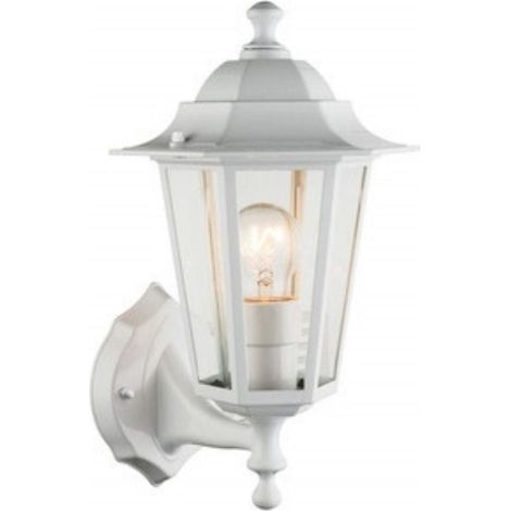 Farol de Pared con 6 Lados y Soporte Bajo