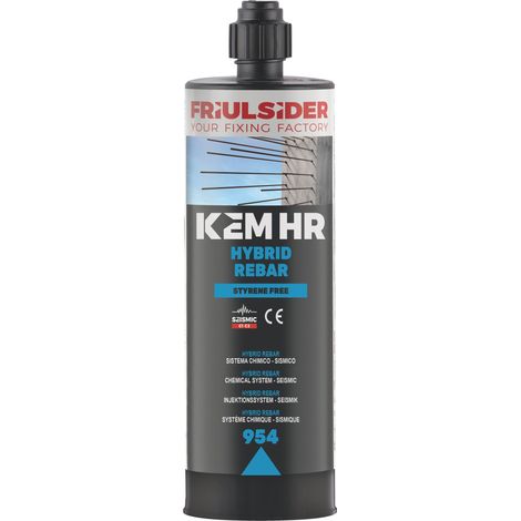 Friulsider ANCORANTE CHIMICO KEM HR - HYBRID REBAR ml. 420 12.00 pz
