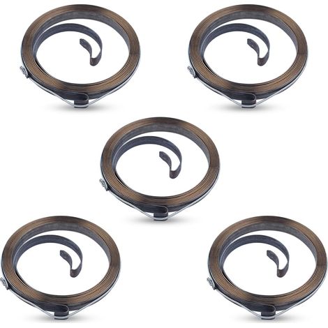 Lot de 5 ressorts de démarreur à rappel pour Honda GX160 GX200 GX120 168F 170F Moteur Remplacement 28442-ZH8-003 pour Stens 155-300 pour Oregon 43-425 (1/5)