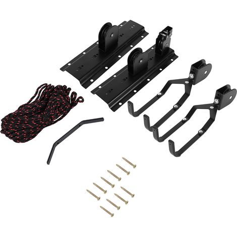 Support mural robuste pour vélo en métal durable, porte-bicyclette mural, crochet de rangement vélo solide (1/5)