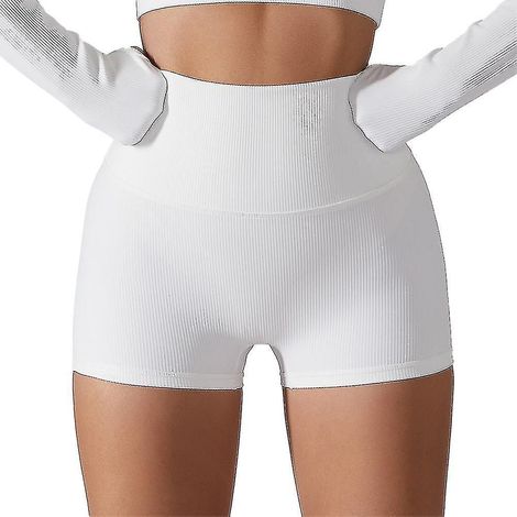 Short femme Out - Short de pom-pom girl Ester Soft Stretch - Taille S - Blanc (1/5)