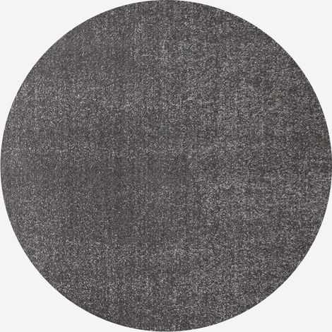 Tappeto antiscivolo tinta unita 11mm Elegance tondo GRI101