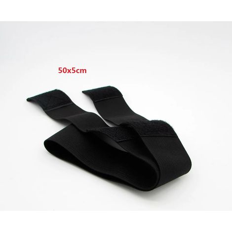 Set mit 3 EMS-Leitungselektroden, elastischer Verband für Schulter, Rücken, Arm und Körper, große Größe und hohe Elastizität  02897-AquaForge