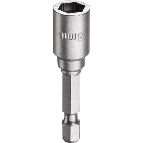 Llave de vaso kwb 102708 magnética 8 mm 50 mm