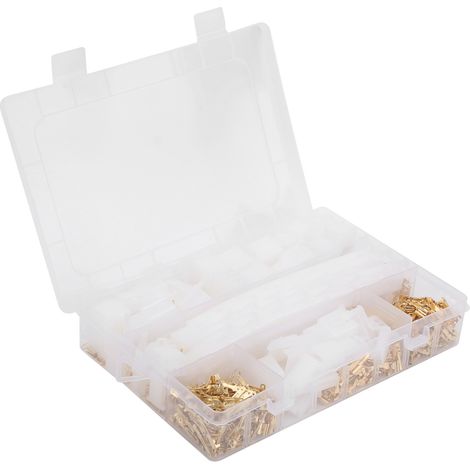 Lot de 580 connecteurs mâles/femelles pour circuits électroniques, 2, 3, 4, 6 et 9 broches, pas de 2,8 mm (1/5)