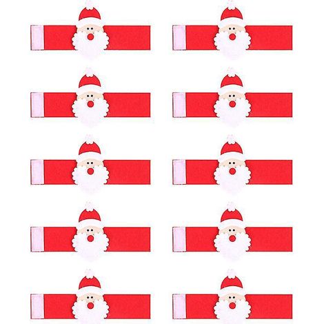 10 ronds de serviette de fête