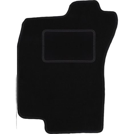 Tapicería negra mate para el asiento del conductor de: Lancia Delta II hatchback (1993-1999) (1/5)