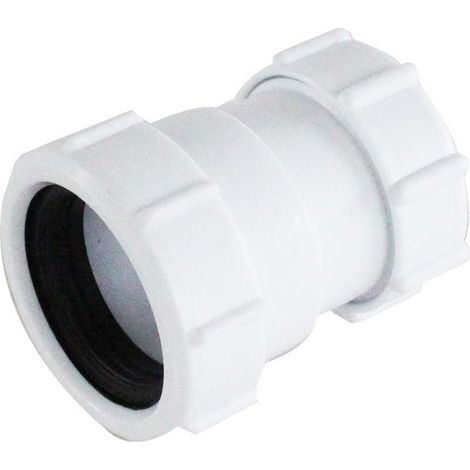 40-mm-Innengewinde auf 32-mm-Innengewinde gerades Rohrverlängerungsstück, Abflussreduzierstück, Siphon, Rohrverlängerungsverbinder (1/5)